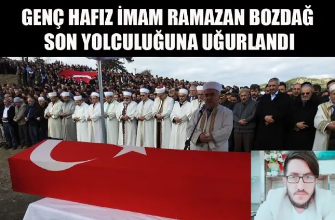 Şehit İmam Bozdağ, son yolculuğuna uğurlandı