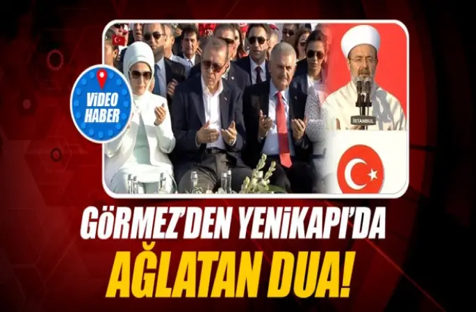 Milyonlarca el, şehitler ve gaziler için duaya kalktı
