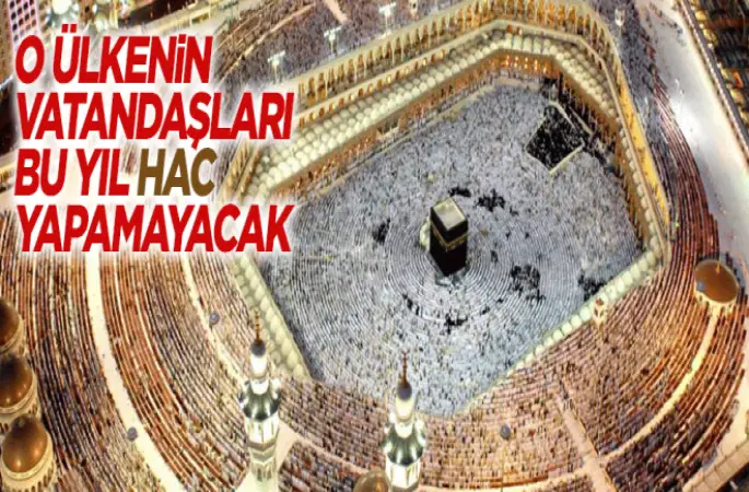 İran bu yıl hac yapamayacak