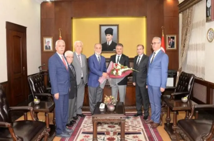 Din Adamları Vali Yazıcı'yı Ziyaret Etti