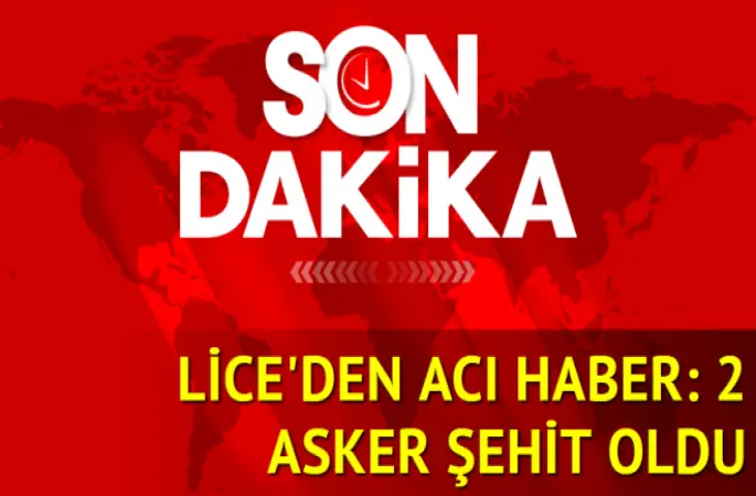 2 Asker Diyarbakırda şehit oldu