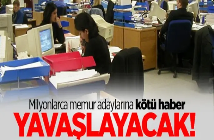 Memuriyet alımları sil baştan