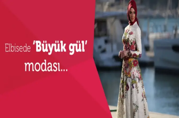 Çiçekli elbiseler baharı şenlendiriyor