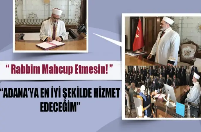 Müftü Hasan Çınar, yeni görevine başladı.