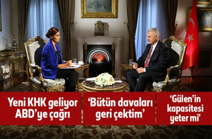 Başbakan Yıldırım'dan önemli açıklamalar