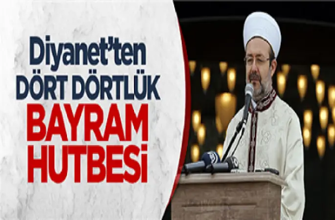 Diyanet'ten Ramazan Bayramı Hutbesi
