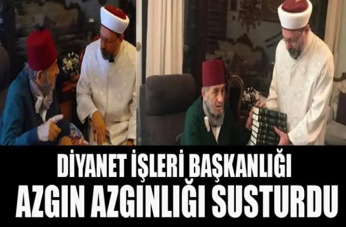 Diyanet, Erbaş'ın, Kadir Mısıroğlu ziyaretine dair açıklama yaptı