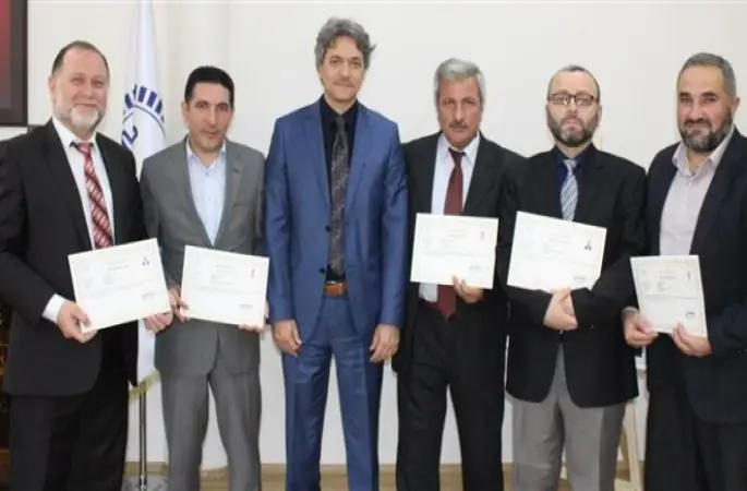 Kaymakamdan,Müftülük Personeline başarı belgesi