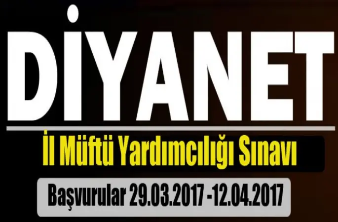 İl Müftü Yardımcılığı Sınavı