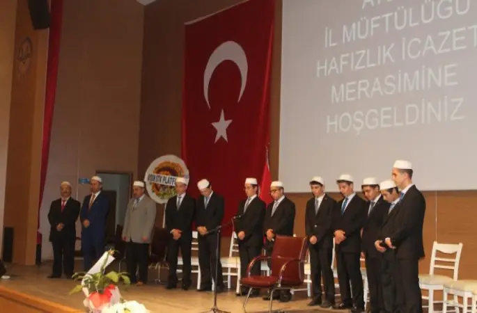 Aydında Hafızlık Merasımi Yapıldı