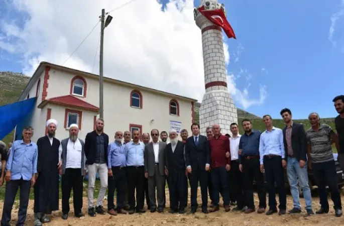 Gümüşhane'de Beypazarı camii törenle açıldı