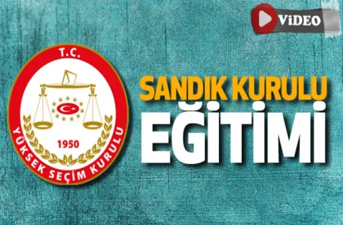 2019 Mart Mahalli İdareler Seçim Eğitimi (Video)