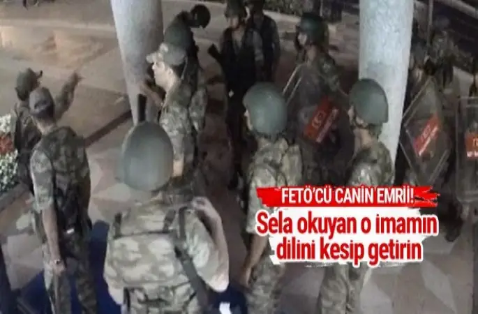 Gidin ve şu İmamın dilini kesin getirin