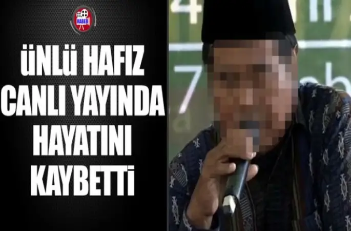 Endonezyalı Ünlü hafız, canlı yayında hayatını kaybetti