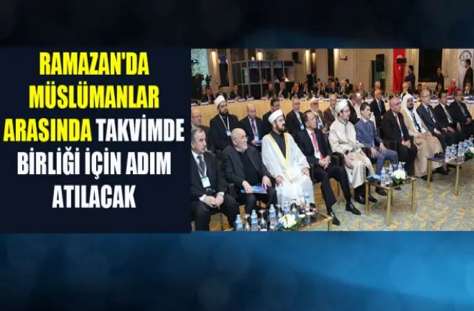 Ramazan'da Takvim Birliği