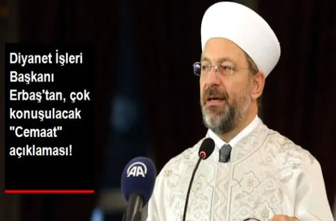 Erbaş,Kontrol ve rehberlik mekanizması kurulmalı