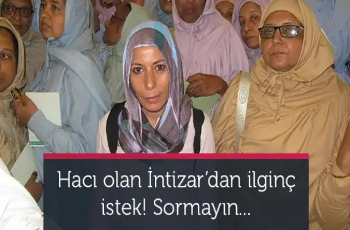 Ünlü şarkıcı İntizar, ikinci kez hacı oldu.