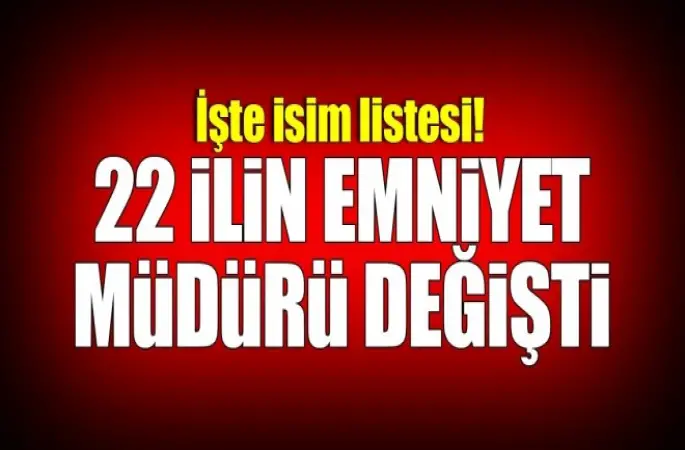 300 Mülki İdare Amirin Tayıini Çıktı