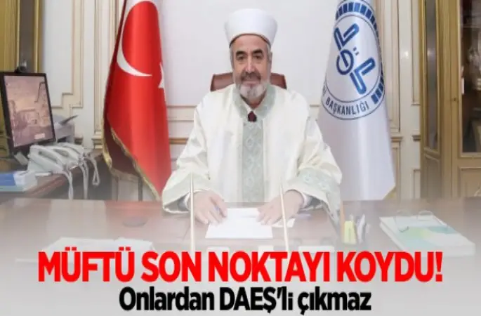 Müftü son noktayı koydu!