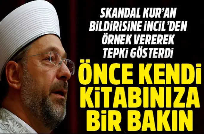 Diyanet İşleri Başkanı Erbaş'tan Fransa yorumu