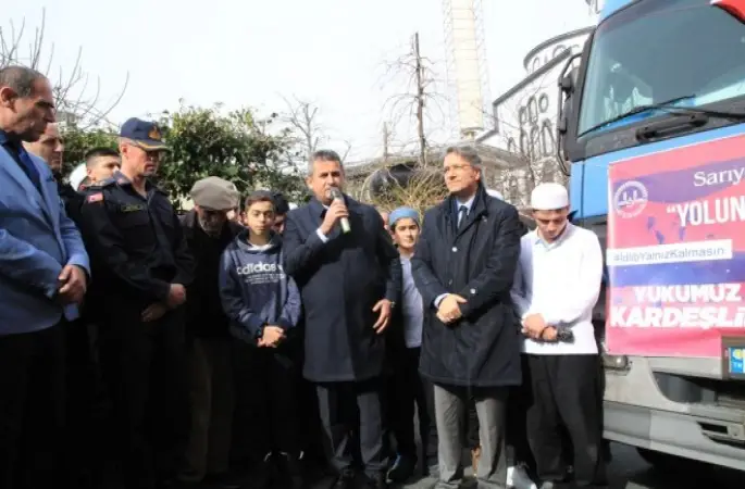 İyilik Irmağı,Sarıyer’den, İdlib’e Akıyor…