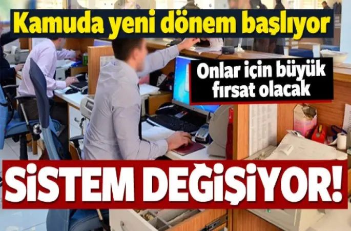 Emekli memura geri dönüş yolu açılıyor ...
