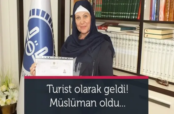 Rus turist gezmeye geldiği Batman'da Müslüman oldu