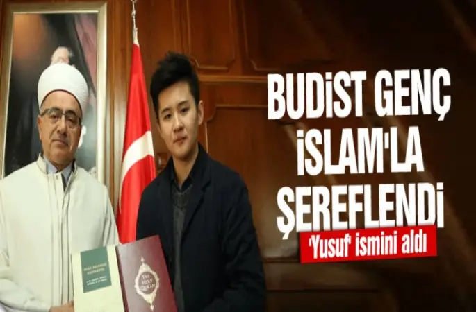 Budist Kane Lim,Müslüman oldu.Yusuf ismini aldı.