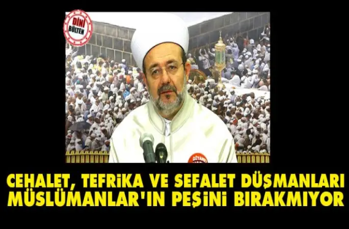 Üç Büyük Düşman, Cehalet, Tefrika Ve Sefalet