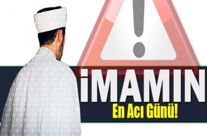 İmam Ömer MALGAÇ ,Oğlunun Cenaze Namazını kıldırdı