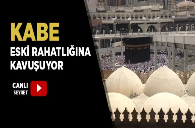 Kabe’deki Tavaf Ünitesi Sökülüyor