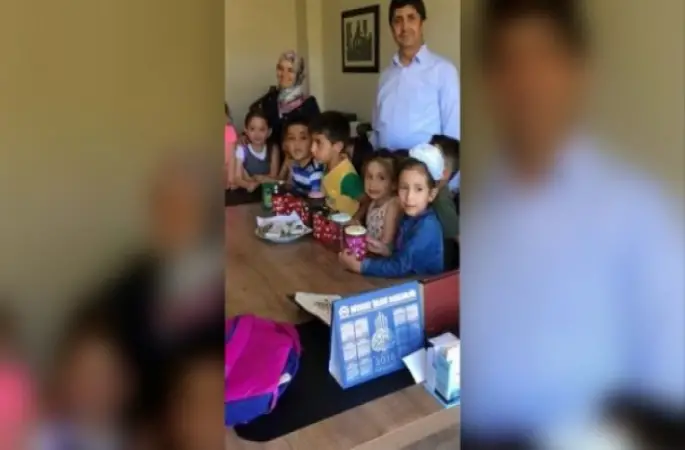 Kur’an kursu öğrencilerinden anlamlı örnek davranış