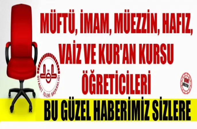 Müftü, İmam, Müezzin,Hafız, Vaiz ve Kur'an Kursu Öğreticileri hikâyeleri