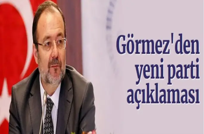 Mehmet Görmez'den yeni parti açıklaması -Dini bülten