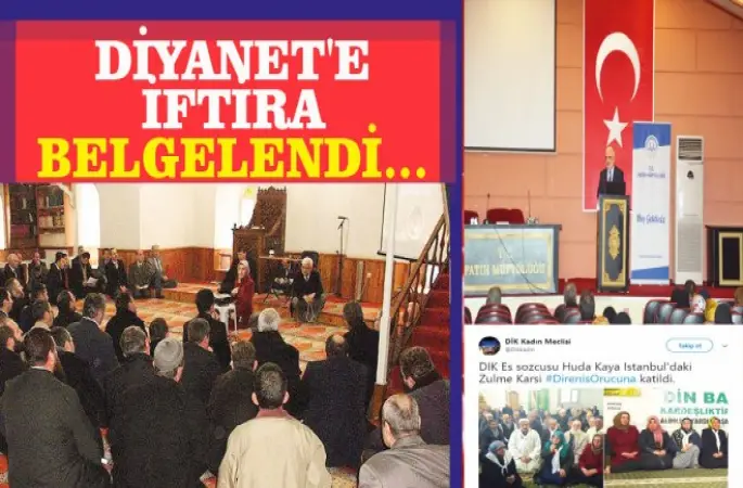 Diyanet’e iftira belgelendi
