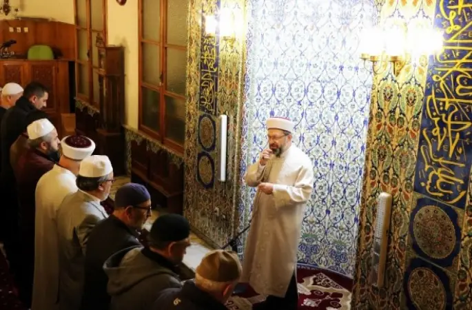 Diyanet İşleri Başkanı Erbaş, Sakarya'da