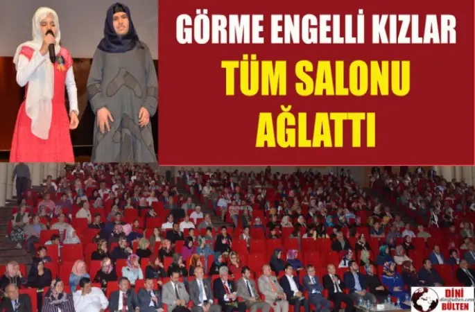 Görme Engelli Kızlar Tüm Salonu Ağlattı
