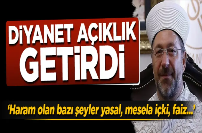 Diyanet Açıklık Getirdi,Haram olan....