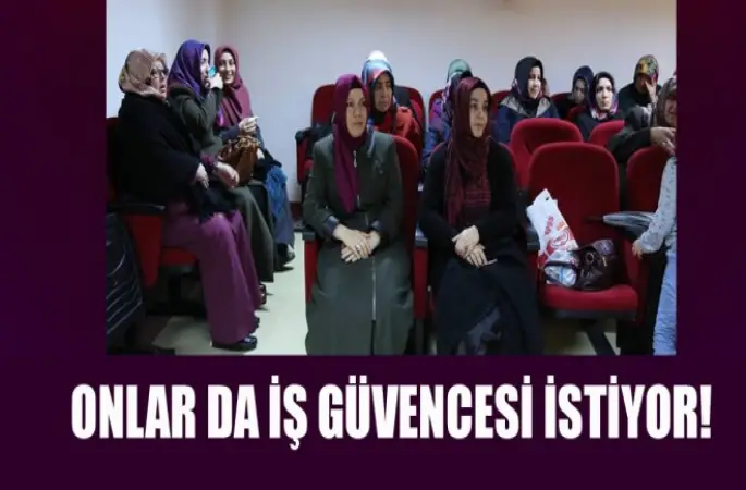 Fahrilerde öğreticilerde iş güvencesi istiyor!