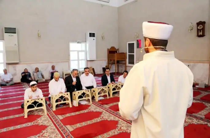 Din görevlileri Hutbe Okuma Yarışmasında Ter Döktü