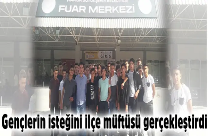 Gençlerin İsteğini Müftü Kamil Kırkız Gerçekleştirdi