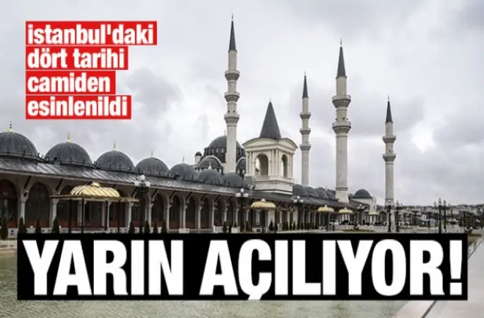 Başkentin üçüncü büyük camisi açılıyor!