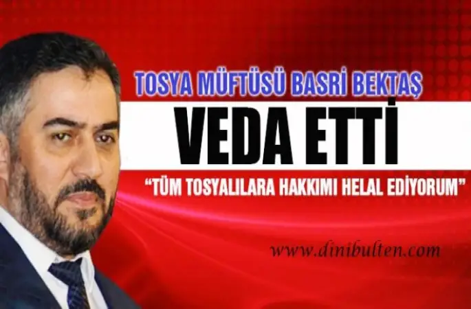 Müftü Bektaş,Veda etti