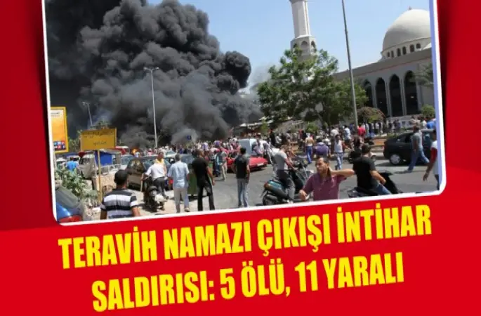Teravih namazı çıkışı saldırı, 5 ölü,11 Yaralı
