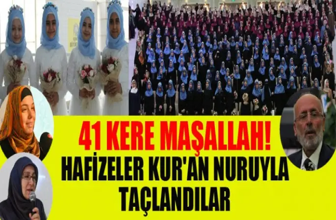 Konya'da 320 hafıze taç giydi