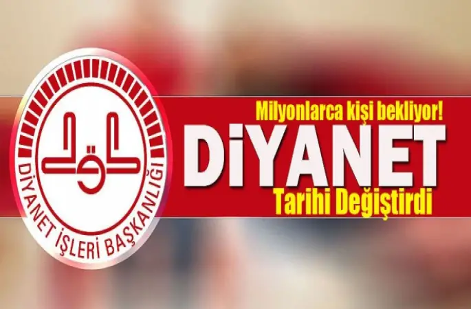 Diyanet,Hac Kura Tarihini Değiştirdi