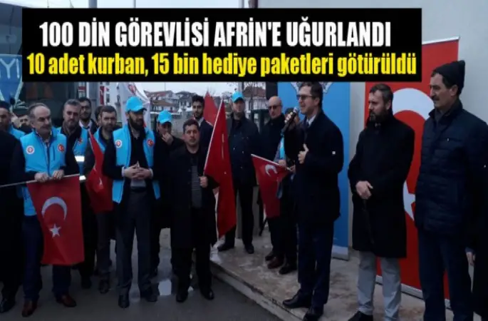 Sakaryalı 100 Din Görevlisi Sınır’da