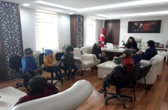 Hüyük'te Minik Öğrencilerin şivlilik sevinci