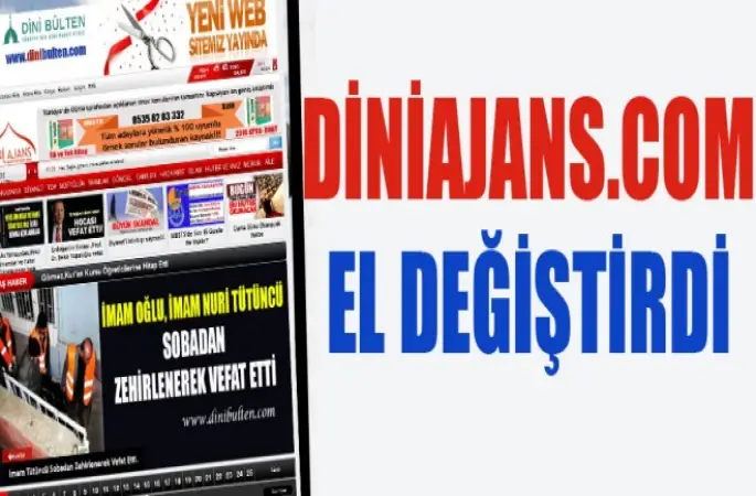 Diniajans.com El Değiştirdi