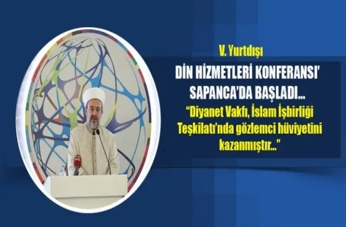 V. Yurtdışı Din Hizmetleri Konferansı Devam Ediyor
